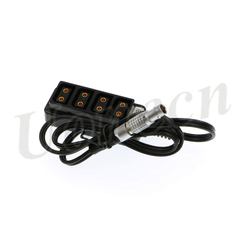 [Australia - AusPower] - Uonecn Splitter Cable for RED DSMC2 Jetpack RTmotion Sidekick 4 Port D-tap Female to FGG. 0B 2 pin Male 