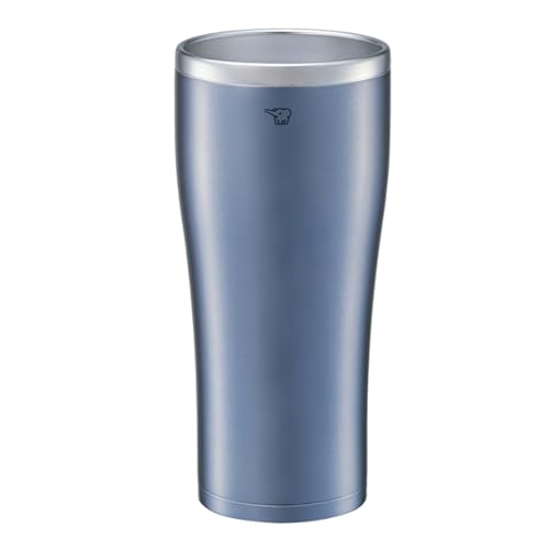 Zojirushi Mahobin SX-DN60-AC Stainless Steel Tumbler Mug, Vacuum Double Layer, Heat Retention, Cold Insulation, 20.3 fl oz (600 ml), Clear Blue 0.6 liters