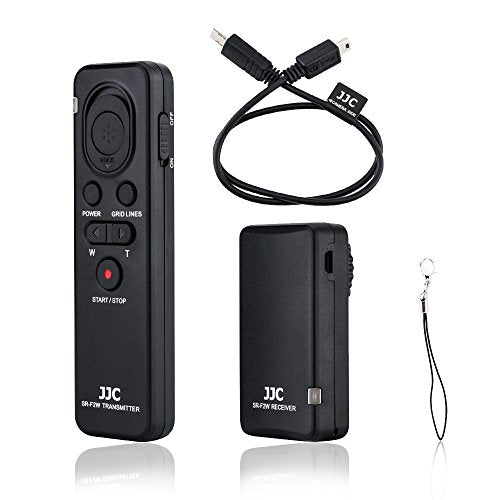 Wireless Remote Shutter Release Control Fit for Sony Camcorder FDR-AX33 AX53 AX100 AX700 HDR-CX405 CX440 CX455 CX675 CX240 CX900 or A6500 A6400 A6300 A6000 A7R III RX100 Replace Sony RMT-VP1K RM-VPR1