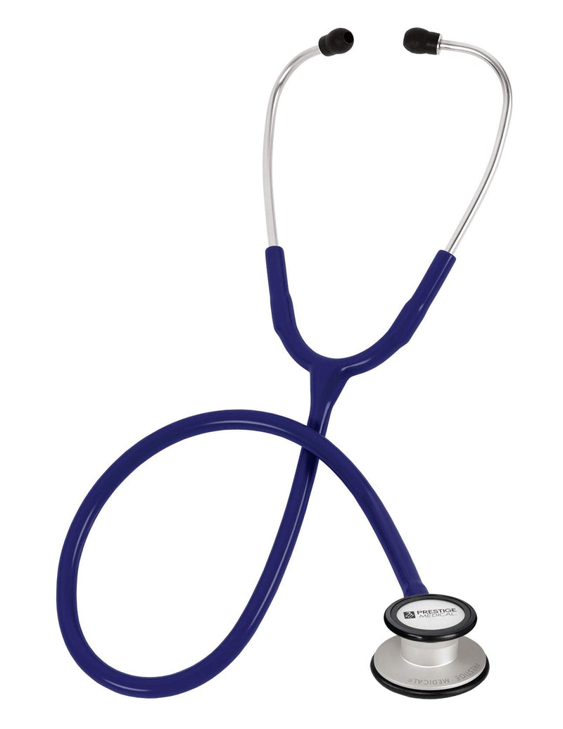 [Australia - AusPower] - Prestige Medical Clinical Plus Dynamic Range Stethoscope with Two Piece Box Packaging, Navy Navy Blue 