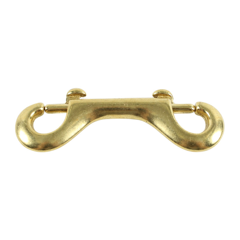 [Australia - AusPower] - Eye Bolt Snap Scuba Grade Solid Brass 3-3/8" Double Ended Snap Hook Clip 