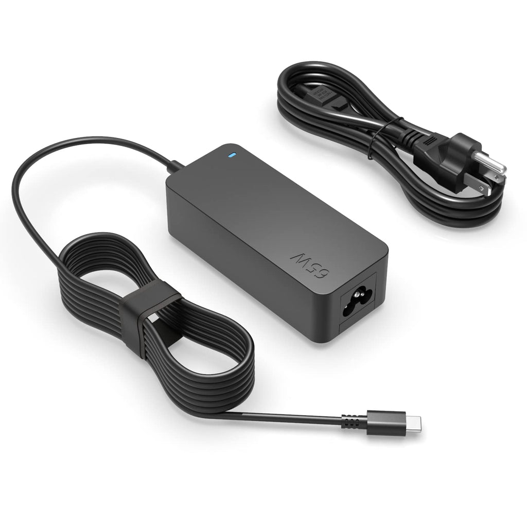 [Australia - AusPower] - Charger for Lenovo Laptop, Thinkpad, Yoga, USB C, 65W 45W (UL Safety Certified) 