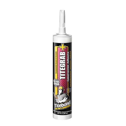 Titebond TiteGrab Plus Construction Adhesive 9 oz. tube, 6701 wood glue product image