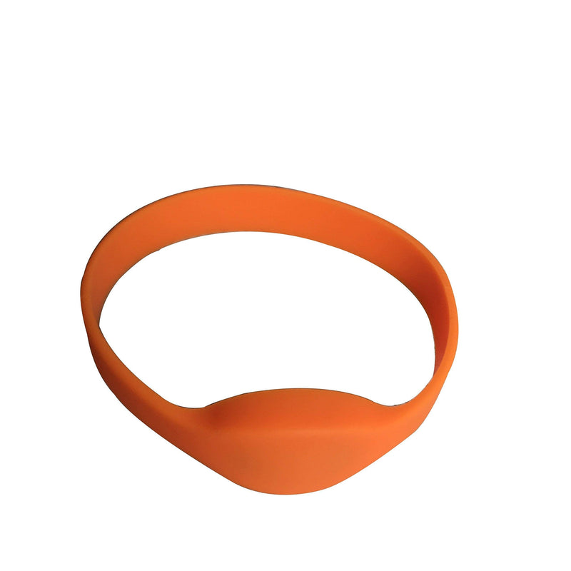 RFID bracelet,wristband 125khz,Orange Color waterproof RFID tag (pack of 5) Orange