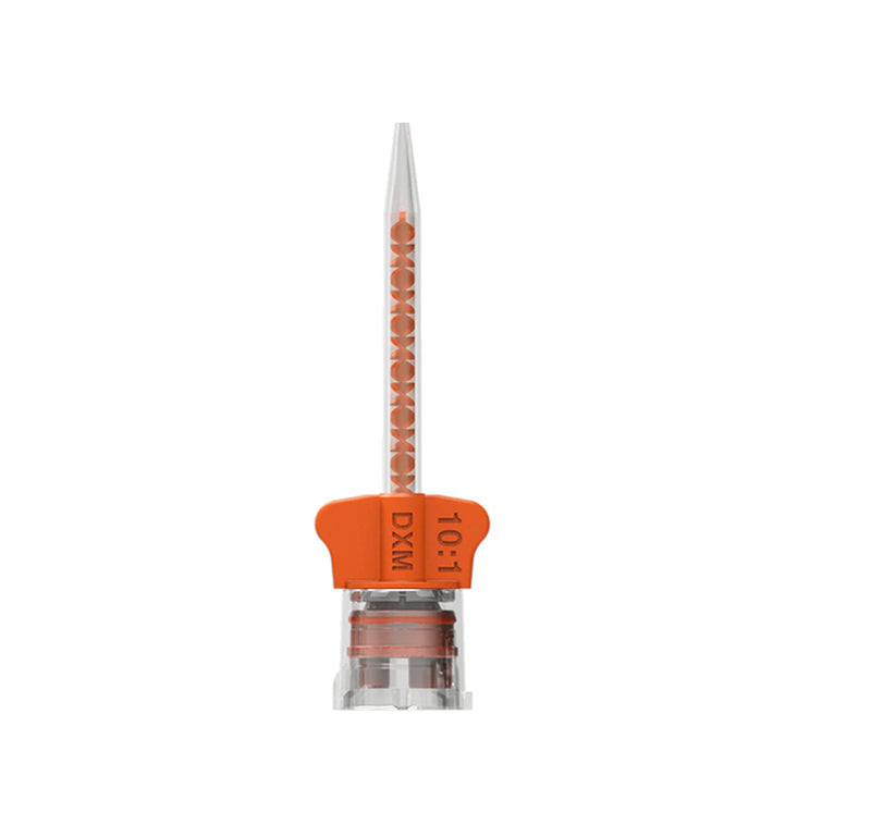 [Australia - AusPower] - 48 pcs Crown & Bridge Orange 10:1/4:1 Ratio Dental Mixing Tips DX-Mixer® 