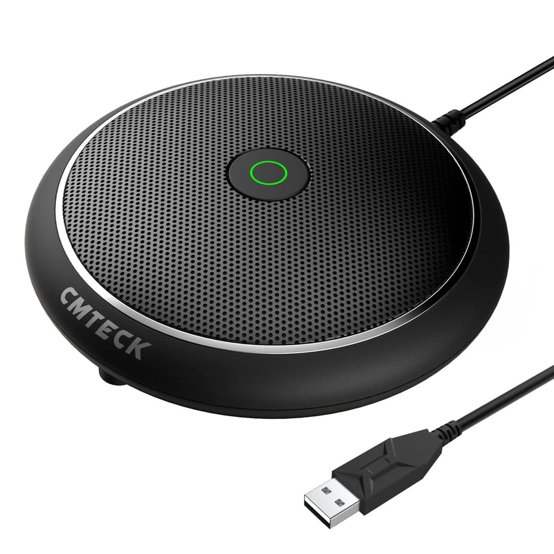[Australia - AusPower] - CMTECK Conference USB Microphone, Omnidirectional Condenser PC Mic for Video, Streaming, VoIP Calls, Plug & Play Compatible with Mac OS X Windows CM-003 
