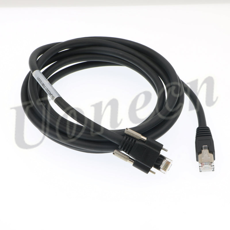 [Australia - AusPower] - Uonecn Data Transmission GigE Cat6 Cable RJ45 Plug Ethernet for CCD Industrial Camera 3 Meters 