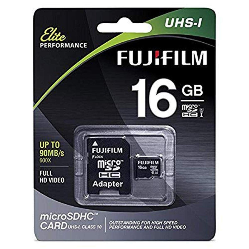 [Australia - AusPower] - Fujifilm Elite 16GB microSDHC Class 10 UHS-1 Flash Memory Card 600x / 90MB/s 
