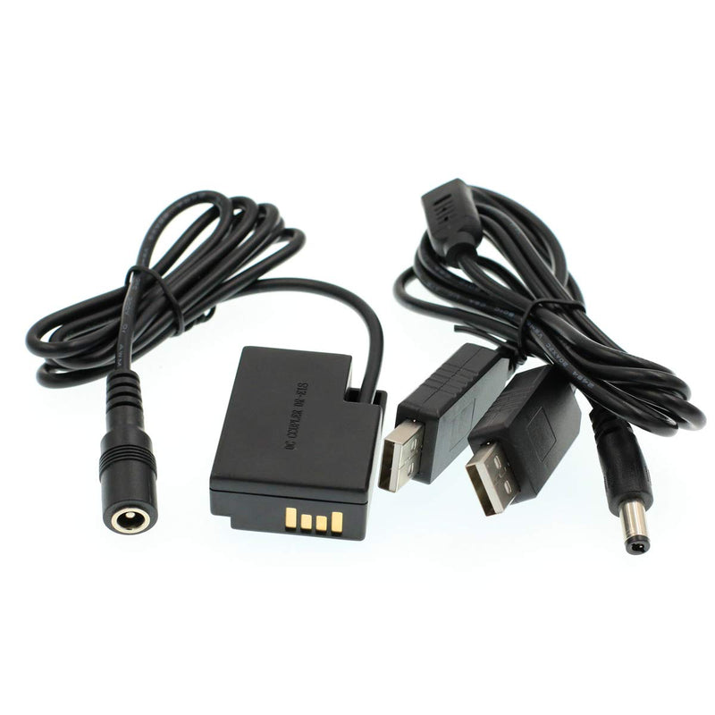 [Australia - AusPower] - DRRI DR-E18 DC Coupler Replacement ACK-E18 Power Adapter for Rebel T7i T6i T6s (E18- Dual USB) 