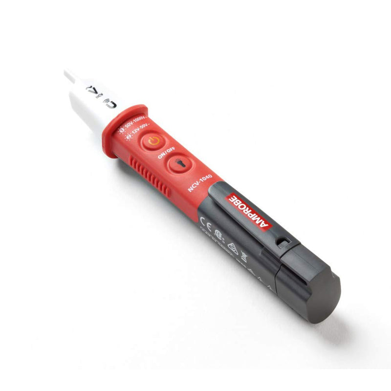 Amprobe NCV-1040 Non-Contact Voltage Probe with Flashlight and Magnetic Solenoid Testing NCV-1040: w/ Flashlight & Magnetic Solenoid Testing