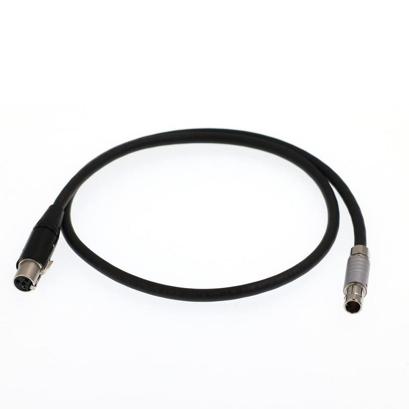 [Australia - AusPower] - Eonvic Fischer RS 3 Pin to Mini 4pin XLR Female Power Cable for Tilta to TVlogic Monitor 