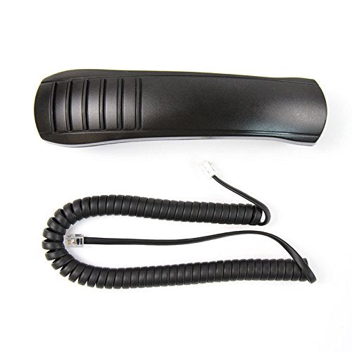 [Australia - AusPower] - The VoIP Lounge Handset with Curly Cord with Long Lead for Mitel 5300 Series IP Phones 5304 5312 5320 5320e 5324 5330 5330e 5340 5340e and 5360 