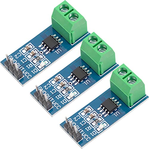 AZDelivery ACS712 Current Sensor 5A Measuring Range Module Current Sensor Compatible with Arduino Bascom Includes E-Book