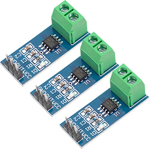 AZDelivery 3 x ACS712 20A Amp Current Sensor Range Module Current Sensor Compatible with Arduino