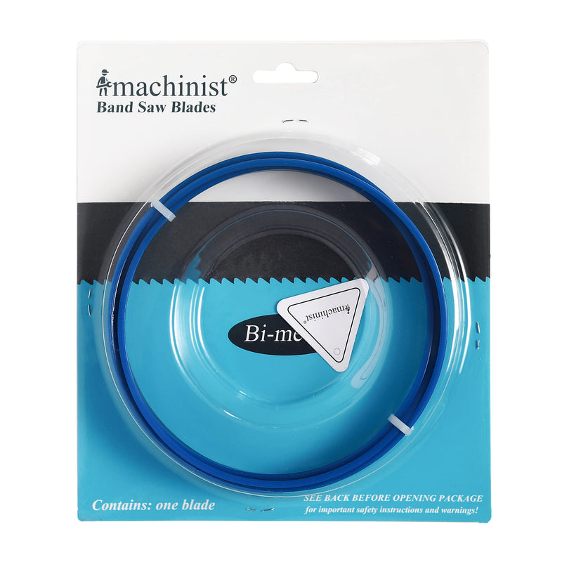 [Australia - AusPower] - S5612131418 56-1/2" Long, 1/2" Wide, 0.025" Thick M42 Bi-Metal Bandsaw Blades for Soft Ferrous Metal Cutting Variable Teeth (14/18TPI) 14/18TPI 