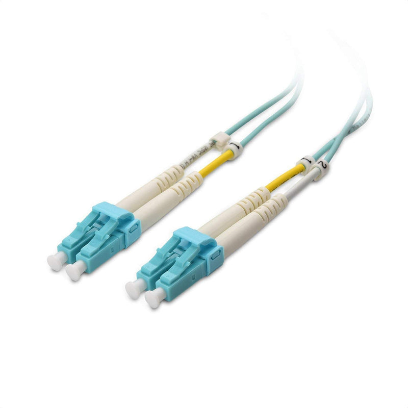 [Australia - AusPower] - Cable Matters 10Gb 40Gb OFNP Plenum Rated Multimode Duplex 50/125 OM4 Fiber Cable (Fiber Optic Cable, LC to LC Fiber Patch Cable) 7m 