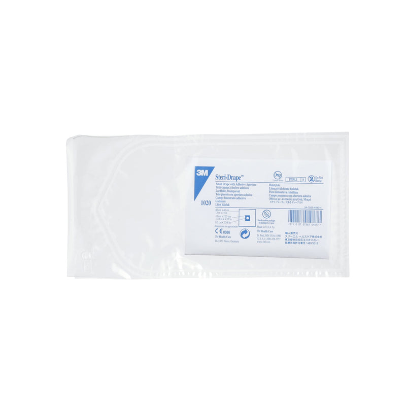 [Australia - AusPower] - 3M 01877 Small Drape with Adhesive Aperture 1020, Clear (0) 