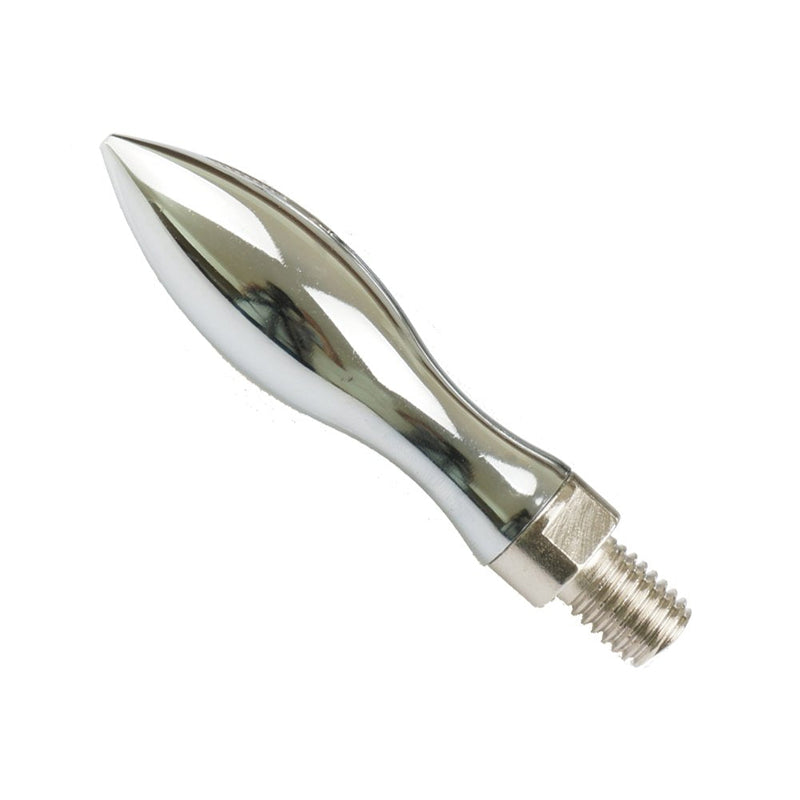 [Australia - AusPower] - Grinding Milling Chrome Machine Handwheel M12 Thread Plated Revolving Handle Grips 3.9" Length Silver color Carbon steel 