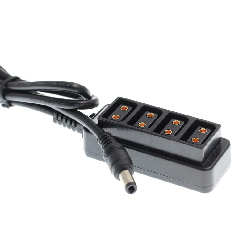 [Australia - AusPower] - Eonvic D-tap B Type 4-Port Female Splitter Hub to DC 2.5 Power Supply Cable for Tilta Camera 