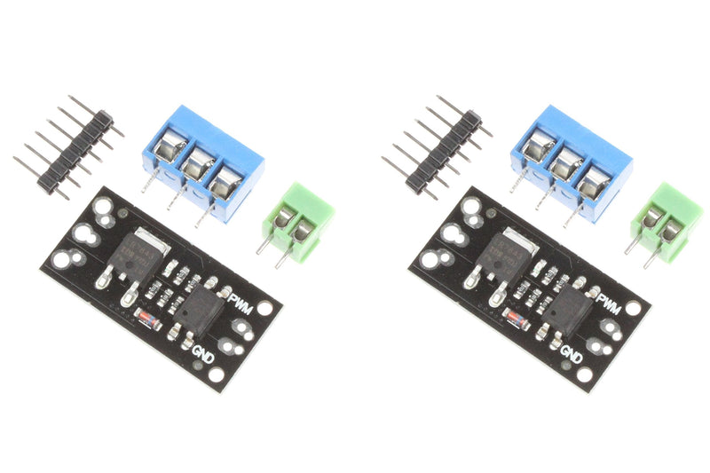 [Australia - AusPower] - NOYITO Isolated MOS FET Field Effect Transistor Module Optocoupler isolation Alternative Relay - FR120N 100V 9.4A, LR7843 30V 161A, AOD4184 40V 50A (Pack of 2) (100V 9.4A FR120N) 100V 9.4A FR120N 