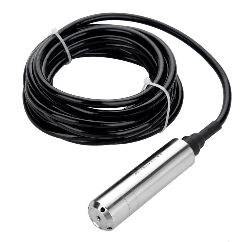 [Australia - AusPower] - DC 24V 4-20mA Throw-in Type Liquid Water Level Sensor Transmitter for Detecting 0-5m Range Depth 