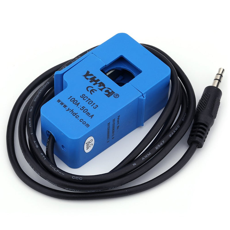 [Australia - AusPower] - JANSANE SCT-013-000 100A Non-invasive AC Current Sensor Split-Core Clamp Current Transformer 