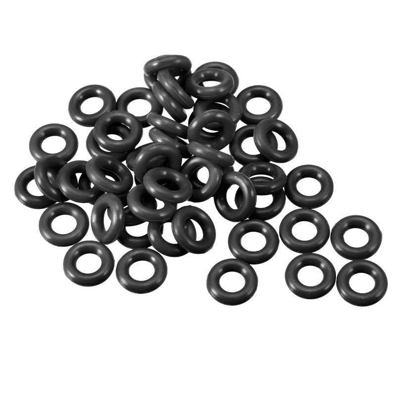 [Australia - AusPower] - uxcell Nitrile Rubber O-Rings 5.5mm OD 2.5mm ID 1.5mm Width, Metric Sealing Gasket for Automotive Machine Plumbing, Pack of 50 2.5mmx5.5mmx1.5mm 