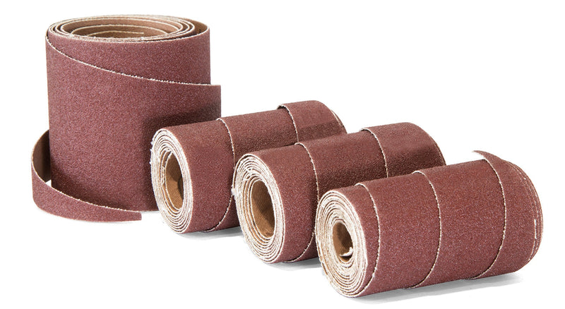 [Australia - AusPower] - WEN 65910SP80 80-Grit 10-Inch Pre-Cut Ready-to-Wrap Drum Sander Sandpaper, 4-Pack 