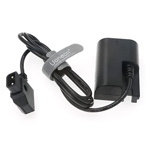 Uonecn LP-E6P Dummy Battery to D-Tap Power Cable for Canon EOS 5D Mark IV 5DSR 5D2 5D3 6D 60D 7D 7D2 70D 80D R6 Compatible 8V Output Camera Power Adapter 80cm