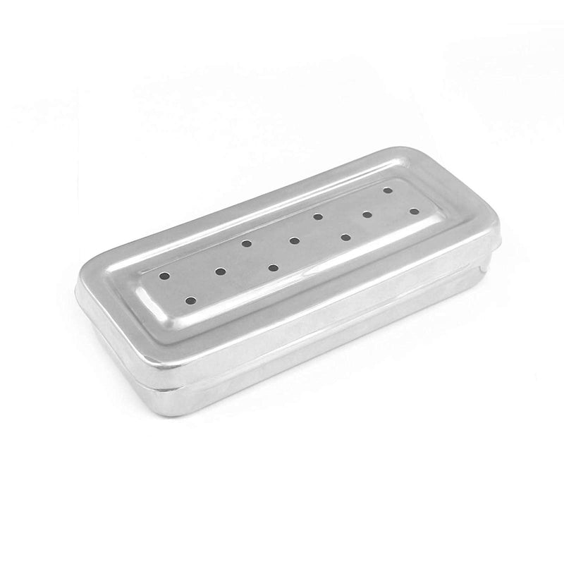 [Australia - AusPower] - G.S 17x7x3 Cm Instruments Box Perforated Stainless Steel Holloware Tray Box 