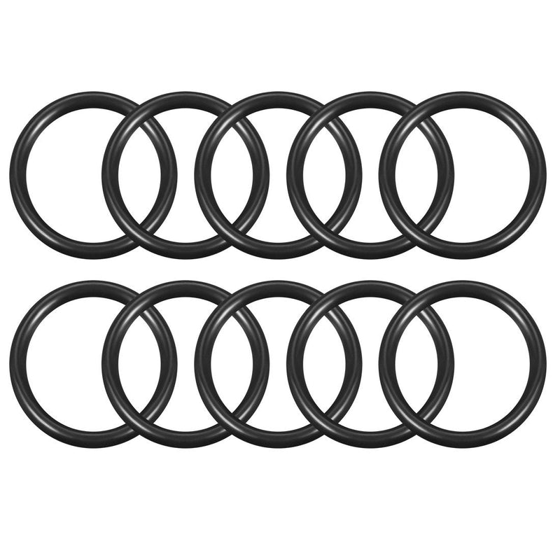 [Australia - AusPower] - uxcell Nitrile Rubber O-Rings 50mm OD 40mm ID 5mm Width, Metric Sealing Gasket for Automotive Machine Plumbing, Pack of 10 40mmx50mmx5mm 