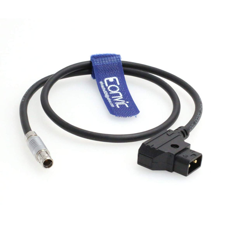 [Australia - AusPower] - Eonvic Power Cable Fischer RS 3 Pin Male to Dtap for Arri Alexa Camera 