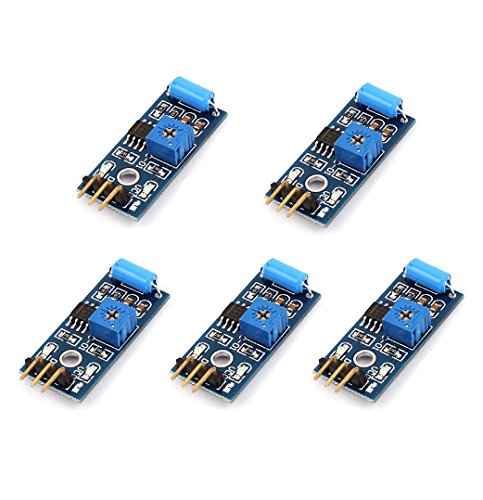 DollaTek 5pcs SW-420 NC-type vibration sensor module vibration switch for Arduino smart car