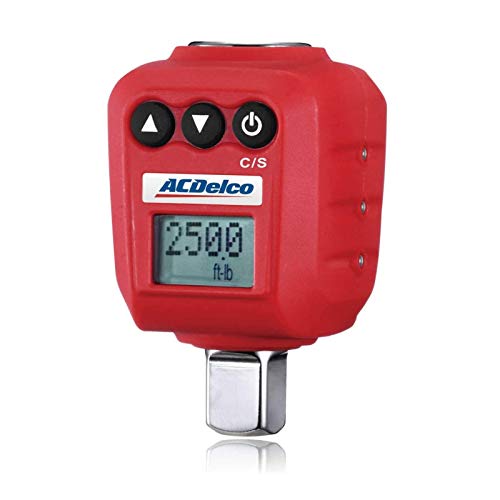 ACDelco ARM602-4A 1/2-inch digital torque adapter, 25–250 ft-lbs, with LED and audible alerts