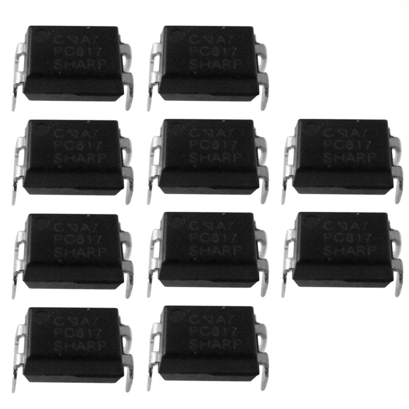 [Australia - AusPower] - 10PCS PC817 1-Channel Type High Density Mounting Type Photocoupler 