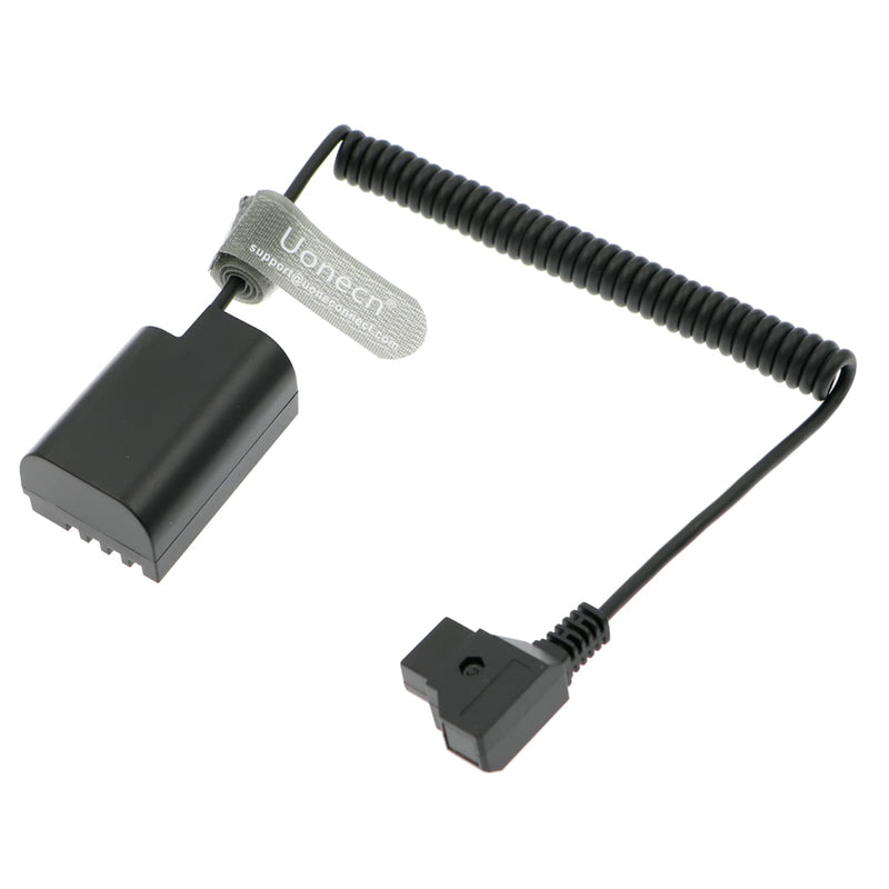 [Australia - AusPower] - Uonecn D-Tap to DMW-DCC12 DC Coupler Dummy Battery Spring Cable for Panasonic DMC-GH5 GH4 GH3 
