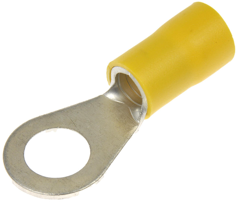 [Australia - AusPower] - Dorman 86462 4 Gauge Ring Terminal 1/2 Yellow, 2 Pack 