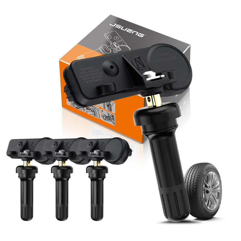 [Australia - AusPower] - Jsueng TPMS Sensor, GM Tire Pressure Monitoring System Sensor for Buick Cadillac Chevy GMC Pontiac Saturn Hummer Saab Replaces 13586335 13598771 13598772 13581558 315Mhz Set of 4 13586335-4pcs 