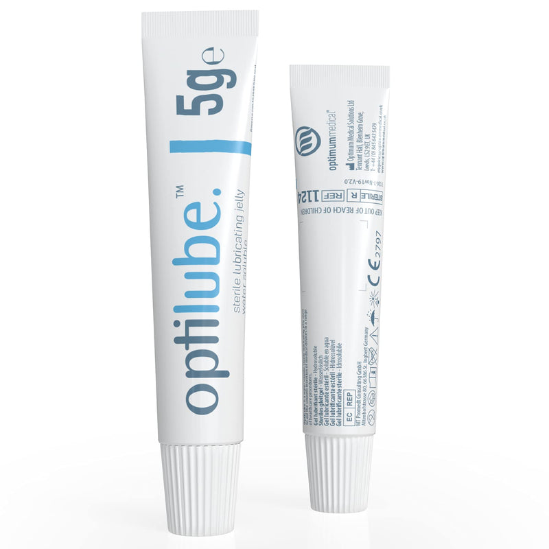 [Australia - AusPower] - Tubes (5g x 48) - Sterile Lubricating Jelly for Insertion of Medical Devices in 5g, 42g, 82g, and 113g Tubes, Water Soluble Lubricant with Easy-to-Use Flip Cap (5g x 48) 