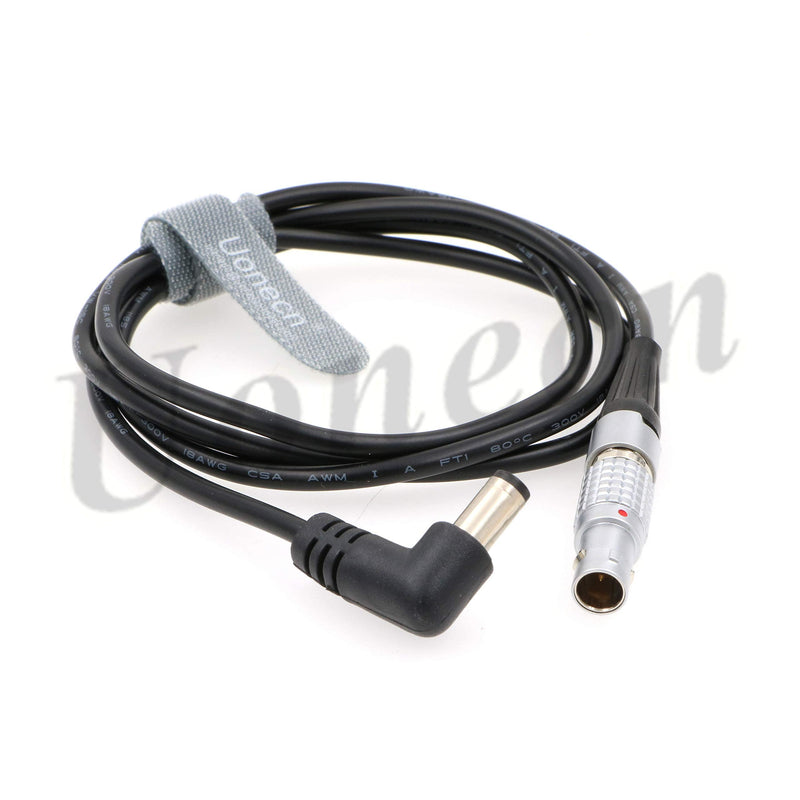 [Australia - AusPower] - Uonecn Right Angle DC Male to 2 Pin Male Teradek Bolt Power Cable for Transmitter Tilta Battery Plate on The FS7 