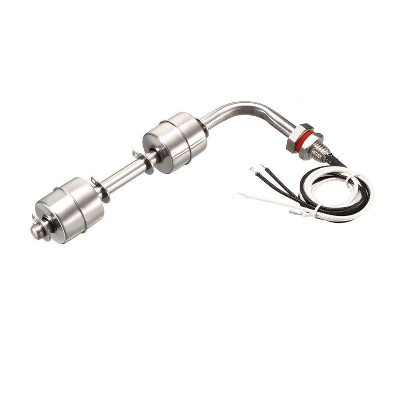 [Australia - AusPower] - uxcell Stainless Steel Float Switch for Water Pump Tank swim pool garden pond Liquid Water Level Sensor M11 162mm Length 