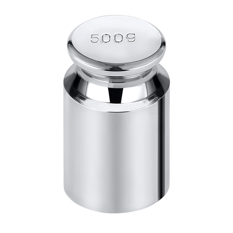 Weddecor 500g Scale Calibration Weight with Chrome Plating - Precision Accuracy of Digital Scale Balance, Pocket, Jewelry, Kitchen Scale, Science Lab (Single)
