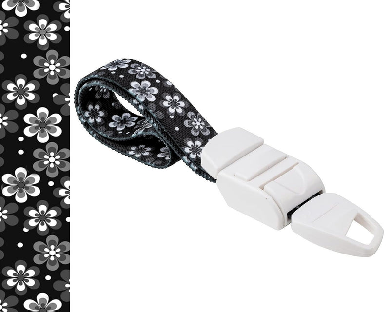 PROFESSIONAL Festive Christmas Tourniquet - Quick and Slow Release - Ideal for Doctors, Nurses, Students and Paramedics, Black Floral