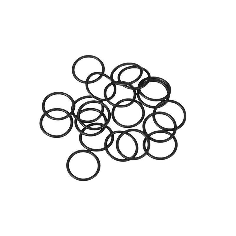 [Australia - AusPower] - uxcell Nitrile Rubber O-Rings 9mm OD 7mm ID 1mm Width, Metric Sealing Gasket for Automotive Machine Plumbing, Pack of 20 7mmx9mmx1mm 