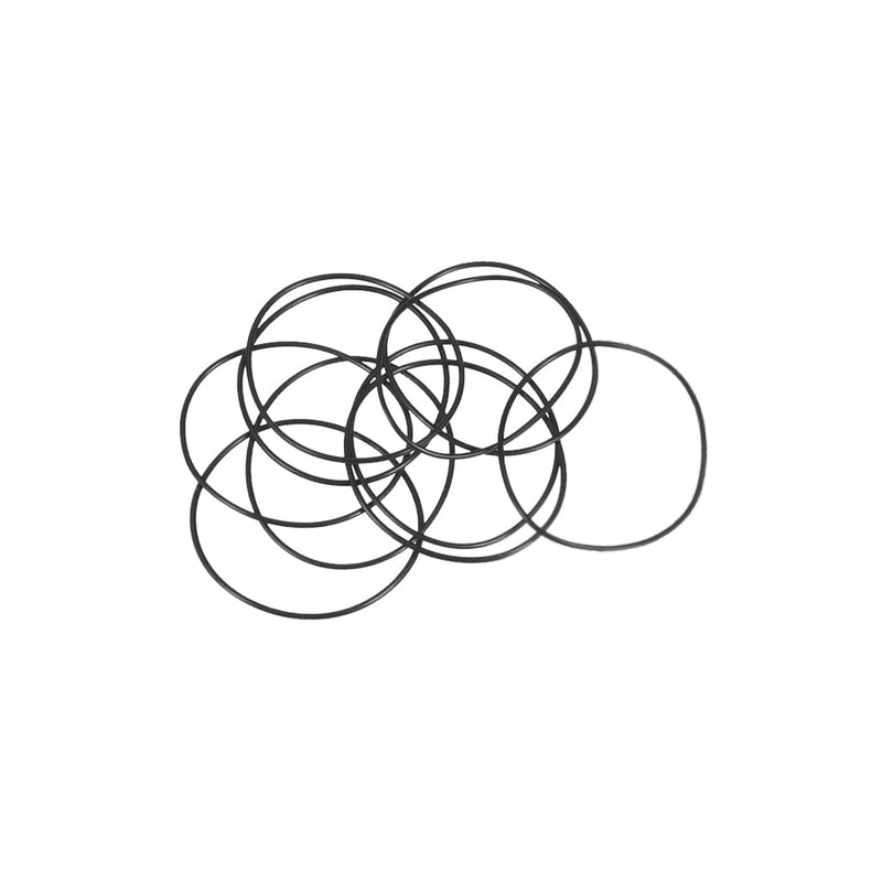 [Australia - AusPower] - uxcell Nitrile Rubber O-Rings 38mm OD 36mm ID 1mm Width, Metric Sealing Gasket for Automotive Machine Plumbing, Pack of 10 36mmx38mmx1mm 