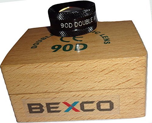 [Australia - AusPower] - 90D double aspheric ophthalmic lens in wooden case, Express shipping 