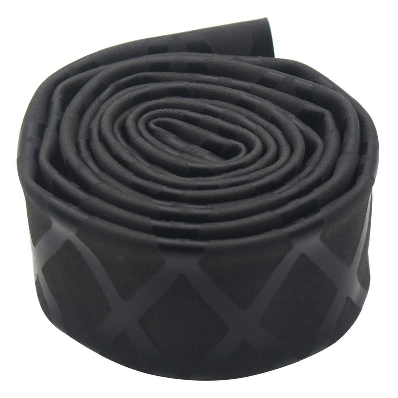 [Australia - AusPower] - Heat Shrink Sleeve Wrap Tubing X-Tube Wrap Tubing for Fishing Rod Handle Cork with Non Slip Waterproof and Insulation 1 Meter. Diameter: 30 mm, Black Lime2018 (Dia 30mm Black) Dia 30mm Black 