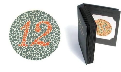[Australia - AusPower] - 38 Plates ISHIHARA Book for Colour Blindness Eye Testing 