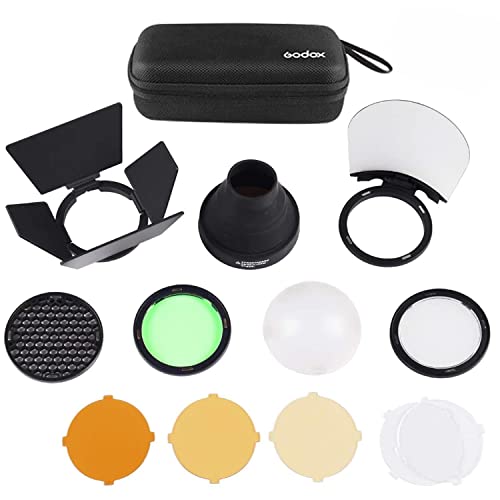 Godox AK-R1 Accessories Kit for V1 / V1mid/ V1 Pro / V100 / H200R / AD100PRO Round Head Flash Accessories Easy to Use