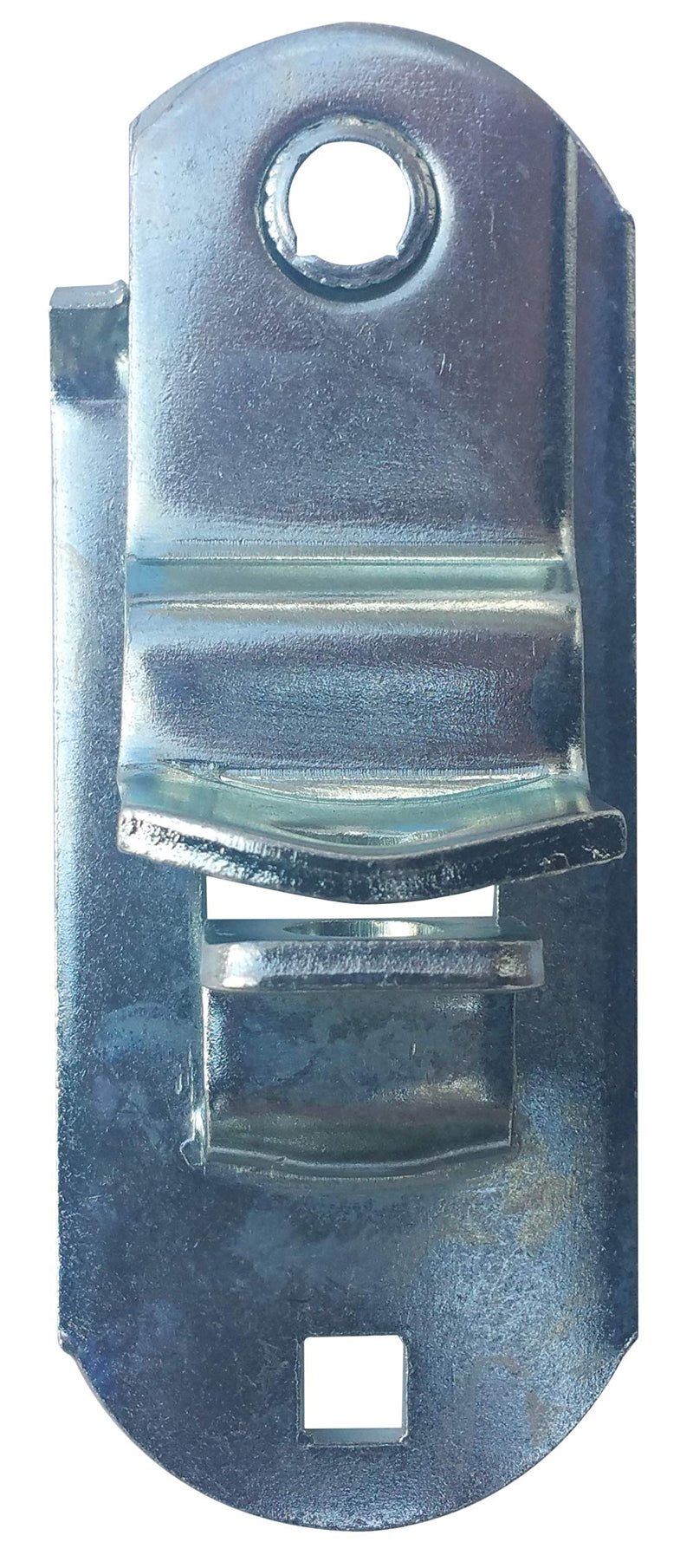 [Australia - AusPower] - Trailer Door & Ramp Locking Hasp -4" Mounting- Cam Lock Latch Keeper -Zinc- Made in The USA 4" Center to Center Mounting 